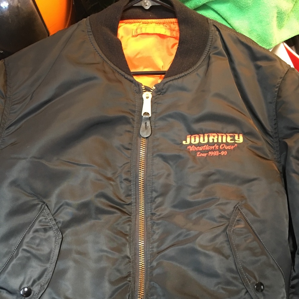 New One of a Kind Alpha Industries Jacket szLrg
